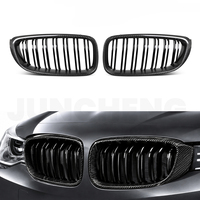 Cadre de calandre creux léger en carbone pour BMW Série 3 GT F34 2016, calandre avant BMW F34 GT