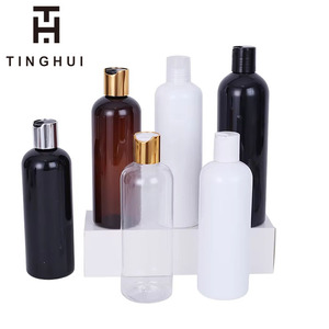 มีสินค้าในสต็อก ขวดพลาสติก PET ขนาด 30 มล. 50 มล. 60 มล. 2 ออนซ์ 100 มล. 120 มล. 150 มล. 180 มล. 200 มล. 250 มล. 300 มล. 400 มล. 500 มล. พร้อมฝาจุก - Product Image 1