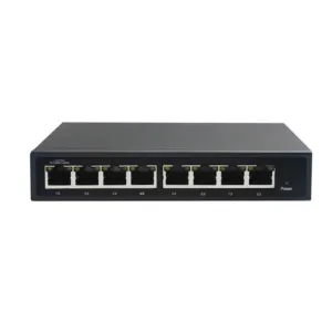Passive 24V 8 *10/100/1000Mbps PoE switch Non-standard PoE Ethernet switch with 1 Gigabit RJ45 Uplink port Gigabit PoE Switch