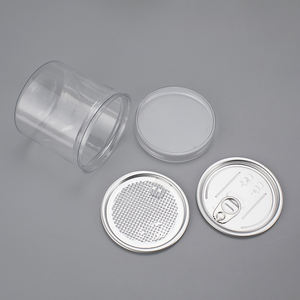 Venta al por Mayor de Frascos Redondos de Plástico PET Vacíos para Azúcar, Dulces, Nueces, Dátiles, Aptos para Alimentos, con Tapa de Boca Ancha Fácil de Abrir - Product Image 5