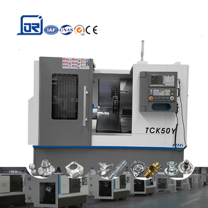 <span class=keywords><strong>Torno</strong></span> CNC <span class=keywords><strong>Mini</strong></span> para Fabricación de <span class=keywords><strong>Metal</strong></span>, <span class=keywords><strong>Torno</strong></span> CNC de Bancada Inclinada TCK50 - Product Image 1