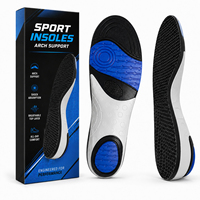 Semelles orthopédiques pour fasciite plantaire pour hommes et femmes, soutien de la voûte plantaire renforcé, inserts de chaussures pour soulager la douleur pour les bottes de travail