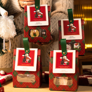 Scatole di Carta Personalizzate all'Ingrosso per Imballaggio <span class=keywords><strong>da</strong></span> Asporto di Pasticceria, Torte a Strati, Mousse e Dolci a Fiocco di Neve - Product Image 4