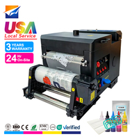 T-Shirt Film hewan peliharaan A3 kualitas tinggi Printer DTF Digital XP600 mesin portabel dengan pengocok untuk pencetak DTF yang dapat disesuaikan 1 tahun