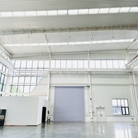 Atelier et entrepôt en structure métallique à construction rapide avec composants préfabriqués et exigences de fondation simples.