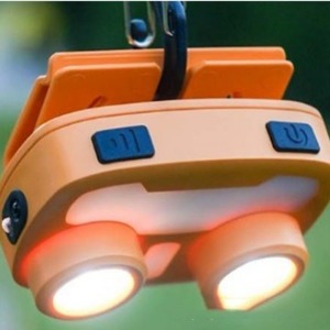 Linterna de Camping LED Recargable por USB con Luz Roja y Blanca, Linterna Frontal para Pesca al Aire Libre - Product Image 4
