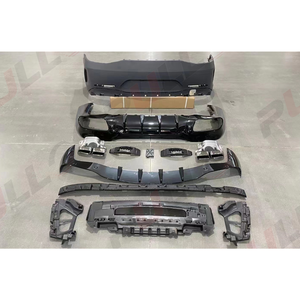 Kit de Carrocería para <span class=keywords><strong>Mercedes</strong></span> <span class=keywords><strong>Benz</strong></span> AMG <span class=keywords><strong>GT</strong></span> 2015-2020, Actualización a AMG GT63s, Incluye Parachoques Delantero y Trasero con Rejilla, Difusor Trasero - Product Image 4