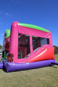 Tinker Bell 5-en-1 Combo Venta caliente Jumping Inflable Bounce House Castillo hinchable con tobogán es adecuado para fiestas infantiles al aire libre - Product Image 3