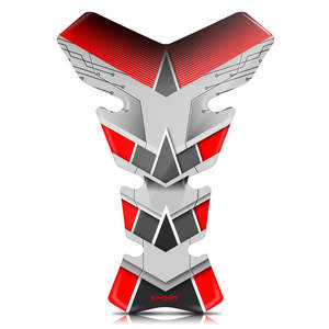 Autocollants 3D en caoutchouc de décalcomanie de coussin de réservoir de moto de logo personnalisé pour des décalcomanies de réservoir de carburant de motos de <span class=keywords><strong>HONDA</strong></span> - Product Image 5