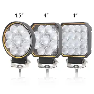 20/25W 4 Zoll Spotlight Square Offroad LED Arbeits scheinwerfer Lampe Scheinwerfer für Auto ATV Truck Motorrad