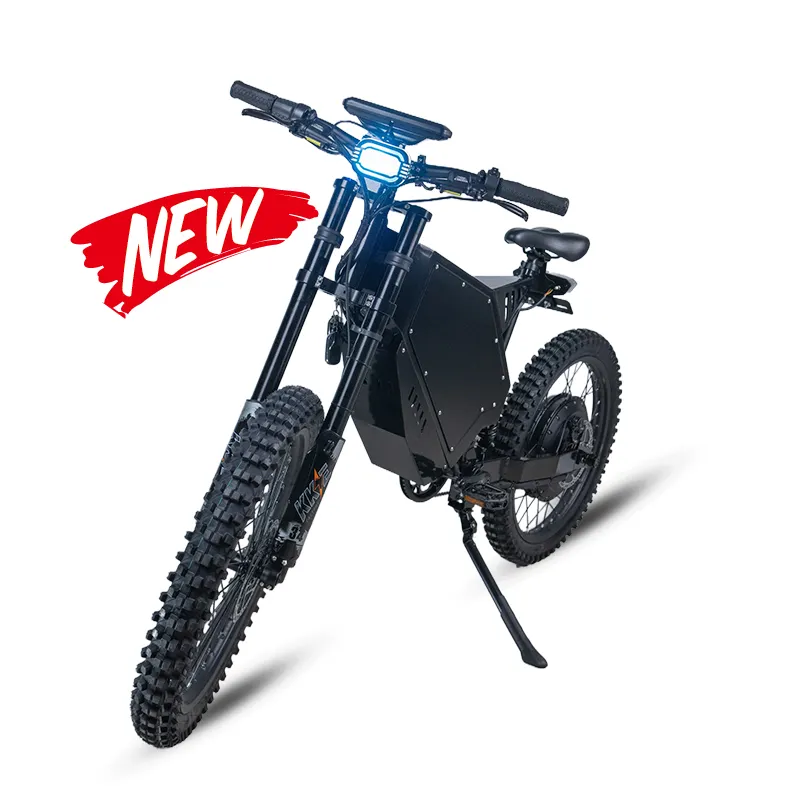 Limited Stock 2000W-15000W Surround Electric Dirt Bike 30ah-70ah Battery Latest Design 72V Electric Bicycle and Motorcycles