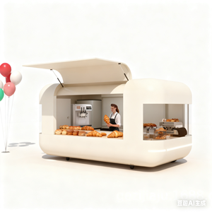 Acheter un camion de nourriture mobile à bas prix personnalisé entièrement équipé Restaurant De Comida Building Trailer à vendre Ghana Allemagne <span class=keywords><strong>Usa</strong></span> Nigeria Uk - Product Image 4