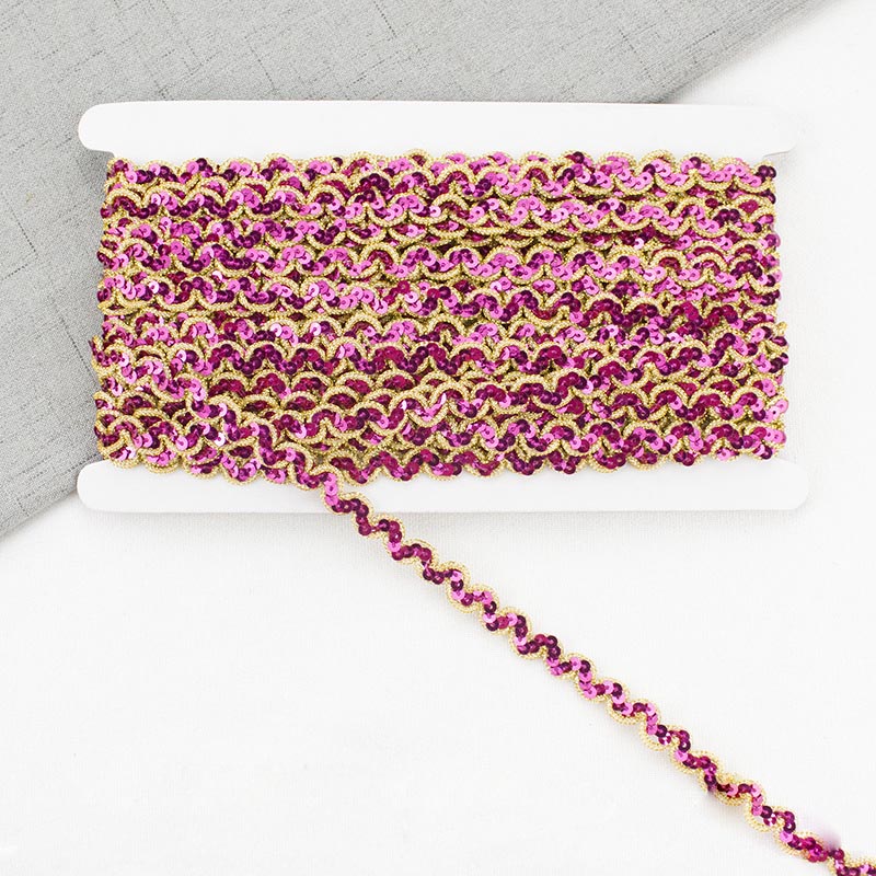 rose sequins+gold