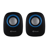 Untuk V360 USB 2.0 Speaker Komputer Plastik Berkabel Sistem Suara Surround Speaker Gaming Output Total 3W