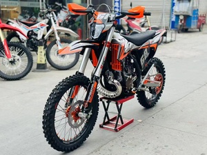 Moto tout-terrain à 2 temps refroidie par eau avec suspension réglable, moto de motocross à essence 250CC Hengjian S5-MT250 Pro - Product Image 3
