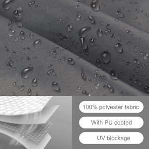 Tay quây kẹp mái hiên ban công mái hiên không thấm nước tam giác với gắn Kit thời tiết cho Patio vườn thư đặt hàng đóng gói - Product Image 3