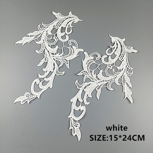 Pizzo Chimico Veneziano All'ingrosso, Applicazione in Pizzo Colorato con Motivo a Spirale Simmetrico per Designer di Moda, Fabbriche di <span class=keywords><strong>Abbigliamento</strong></span> e Artigianato Scenico - Product Image 6