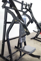 Presse inclinée isolatérale de haute qualité, équipement de fitness en acier à charge par plaques pour l'entraînement de la force de la poitrine, du dos et des épaules