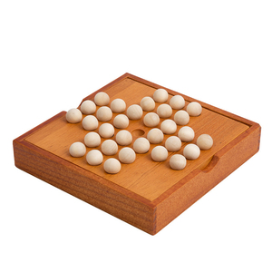Jeu <span class=keywords><strong>d</strong></span>'échecs classique en bois pour enfants, jouet éducatif de bureau pour enfants, jeu de société intellectuel - Product Image 1