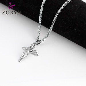 จี้พระนางฟ้าสแตนเลสสตีล สไตล์โกธิค พังก์ วินเทจ โบฮีเมียน โซริน สำหรับงานปาร์ตี้ ผู้ชาย ผู้หญิง - Product Image 2