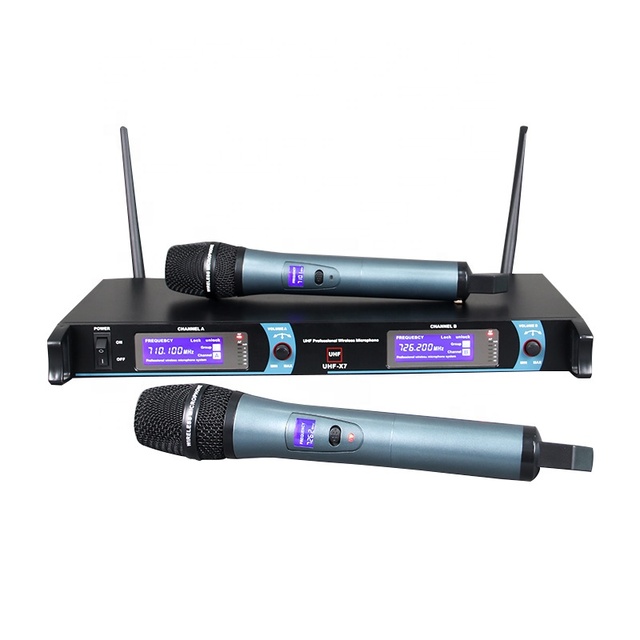V9000 High Quality Promotional Uhf Wireless Microphones Home Use Speaker  for Sale