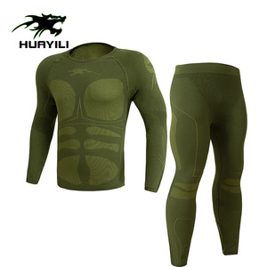 Set di Intimo <span class=keywords><strong>Termico</strong></span> per Sport all'Aperto, Altamente Elastico, Traspirante, Funzionale, Aderente, con Blocchi di Colore - Product Image 5