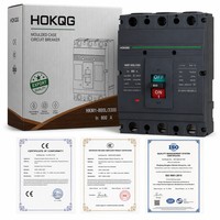 Disjoncteur à boîtier moulé 800A 3P 4P MCCB, thermique-magnétique, AC 400/415/690V, 100KA, protection de l'alimentation à courant élevé, CE CCC