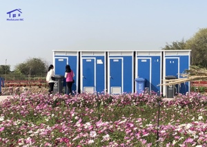 Baño Portátil de Bajo Precio, Inodoro Móvil Prefabricado, WC para Camping, Baño Público Resistente para Exteriores - Product Image 4