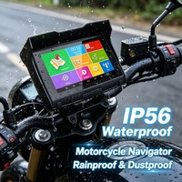 Navegador GPS con Pantalla Táctil de 5 Pulgadas, Reproductor MP3/MP4, Batería Recargable, Mapa Mundial, Conexión USB, 1 Año de Garantía
