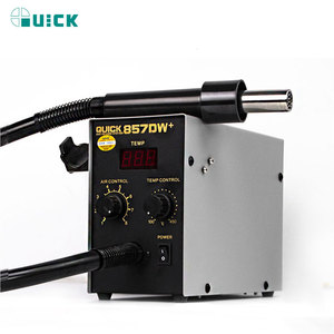 Venta al por mayor Original Quick 857DW + SMD Estación de Reparación Estación de Desoldar <span class=keywords><strong>Pistola</strong></span> de Aire Caliente <span class=keywords><strong>Pistola</strong></span> de <span class=keywords><strong>Calor</strong></span> para Reparación de Teléfonos Móviles - Product Image 1