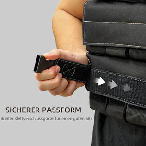 เสื้อกั๊กสำหรับฝึกความแข็งแรงทนทานสำหรับฟิตเนสออกกำลังกายสร้างกล้ามเนื้อ - Product Image 2