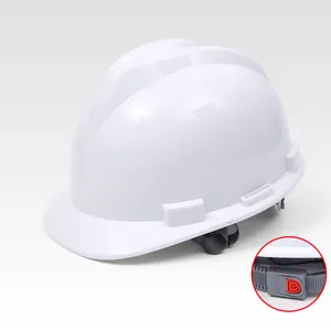 Chapéus de segurança personalizado, chapéus de capacete para engenharia, trabalho em v, resistência de alto impacto, abs, construção industrial, segurança