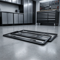 Service de fabrication : Cadre de plaque d'immatriculation en aluminium 6061 et acier inoxydable usiné CNC, couleur personnalisée, sablage 3D, anodisé