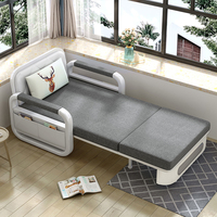 Meubles de salon modernes, canapé-lit simple, gain de place, canapé-lit pliable en métal