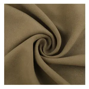 Tissu rayonne viscose rayonne sergé tissé couleur unie teint 100% rayonne viscose tissu doux sergé viscose tissu pour vêtements de nuit