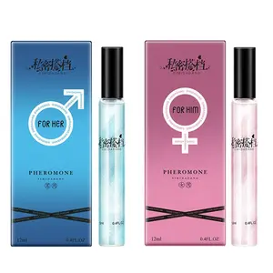 Perfume de feromonas para mujer y hombre, Perfume para flirteo corporal, lubricantes, 12ML