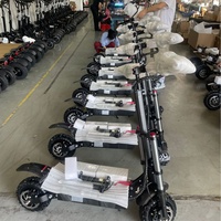 Scooter électrique tout-terrain de 11 pouces européen et américain de haute puissance Max 120kg Brushless Dropshipping Overseas Warehouse Spot Delivery