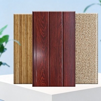 Panneaux muraux sandwich en métal, panneaux décoratifs extérieurs en métal, revêtement isolant imperméable pour les projets de villas et de complexes hôteliers