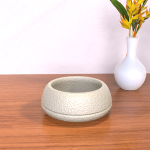 Tigela Personalizada para Animais de Estimação em Cerâmica Texturizada de Grau Alimentício, Tigela Redonda Antiderrapante para Ração e Água de Cães e Gatos para Animais de Estimação Pequenos e Médios - Product Image 3