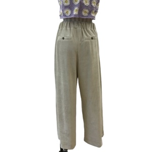 Wide Leg With <strong>High</strong> Quality European-style Female <strong>Trouser</strong> <strong>High</strong> <strong>Waist</strong> <strong>Women's</strong> <strong>Trousers</strong> - Product Image 3