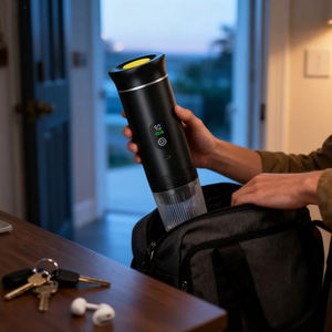 Mini cafetera 3 en 1, Mini cafetera portátil con pantalla, Espresso, hogar, <span class=keywords><strong>coche</strong></span>, calefacción inalámbrica, fácil de <span class=keywords><strong>limpiar</strong></span> - Product Image 5