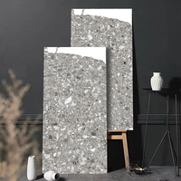 Chine Porcelaine Salon Véranda Marbre Entièrement Poli Vitré Garage Sol Terrazzo Carreaux Moderne 600X1200