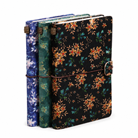 Carnet de voyage A6 en cuir PU à feuilles mobiles, rechargeable, pour journal, agenda, croquis, cadeau pour femme, logo personnalisé