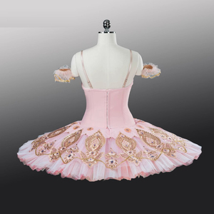 Vêtement de spectacle de carnaval de <span class=keywords><strong>Venise</strong></span> personnalisé Tutu cerclé professionnel Variation YAGP Raymonda Tutu de crêpe de ballet de cygne noir - Product Image 3