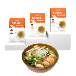 Pâtes Shirataki amincissantes végétaliennes Faibles en <span class=keywords><strong>calories</strong></span> Nouilles <span class=keywords><strong>de</strong></span> konjac <span class=keywords><strong>Riz</strong></span> chinois Konnyaku Konjak Arroz avec nourriture diabétique - Product Image 1
