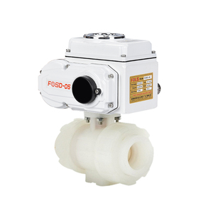 Válvula de Bola de 2 Vías DN50 de 1 Pulgada, de PVC, con Actuador de Encendido/Apagado DC24V, para Agua y Aceite - Product Image 5