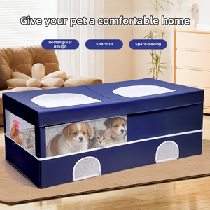 Enclos multifonctionnel pour poulailler et animaux de compagnie, grand enclos portable pour chiens, chats, canards et poules - Product Image 3