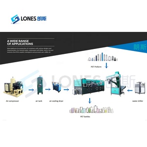 Machine <span class=keywords><strong>de</strong></span> soufflage par extrusion automatique à 9 cavités pour bouteilles d'eau en plastique PET avec souffleuse Festo pour bouteilles d'eau - Product Image 6