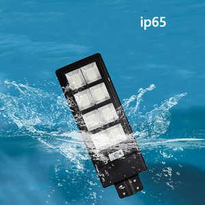 Solar LED Street <b>Light</b> for Highway Road Use High Lumen 300W ABS IP65 Waterproof LiFePO4 <b>Battery</b> PIR <b>Sensor</b> 6000K Daylight - Product Image 4