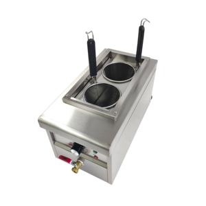 Cuocipasta Elettrico Commerciale a <span class=keywords><strong>2</strong></span> Cestelli in Acciaio Inox, Attrezzatura da Cucina per Casa, Ristorante e Venditori Ambulanti - Product Image 4